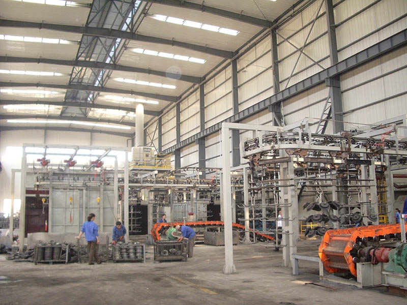 wq58系列積放吊鏈式拋丸清理機