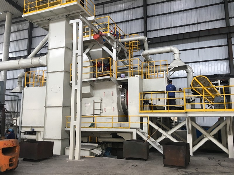 WQ52系列連續履帶拋丸清理機